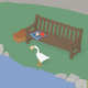 Illustration for article titled With its final puzzle, iUntitled Goose Game /ibecomes a masterpiece of the stealth genre
